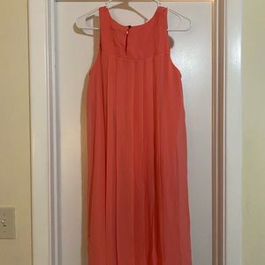 BRAND NEW Ann Taylor Salmon Dress Size 10